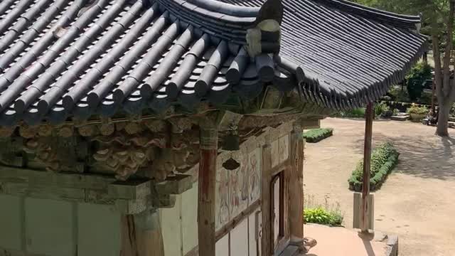 A Buddhist temple named Magoksa Temple in Gongju, Korea