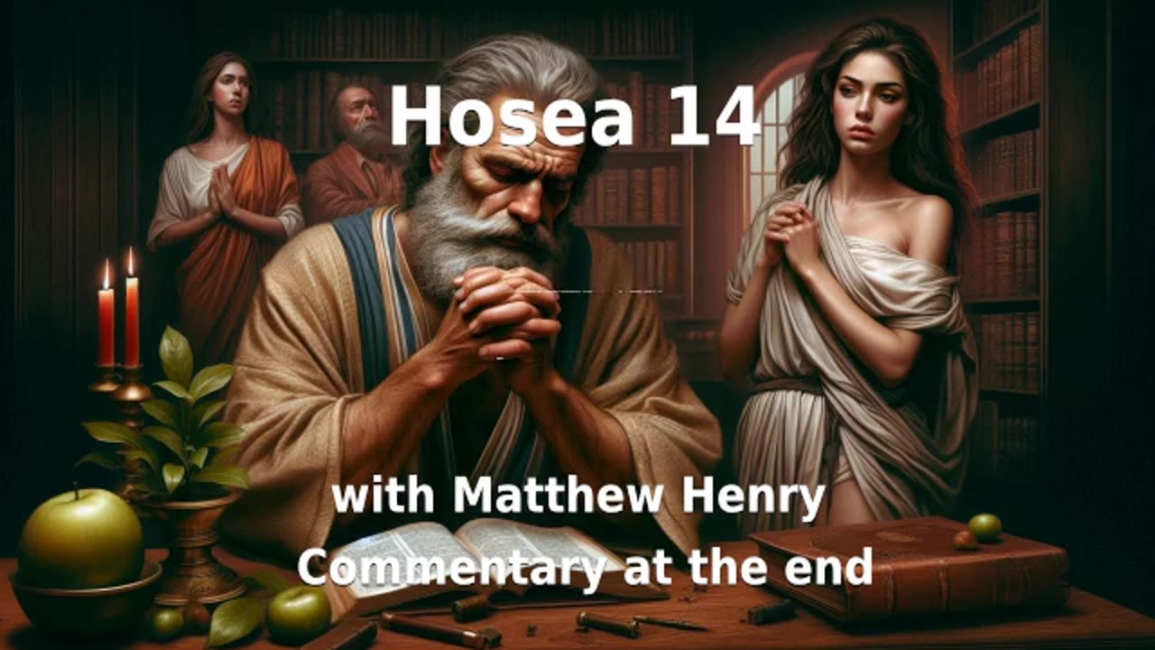 ✝️👼️ The Just And The Wicked! Hosea 14 with Commentary. 👿️