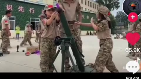 China 🇨🇳 Training Kids to be Soldiers- America 🇺🇸 Training Kids To Be Confused