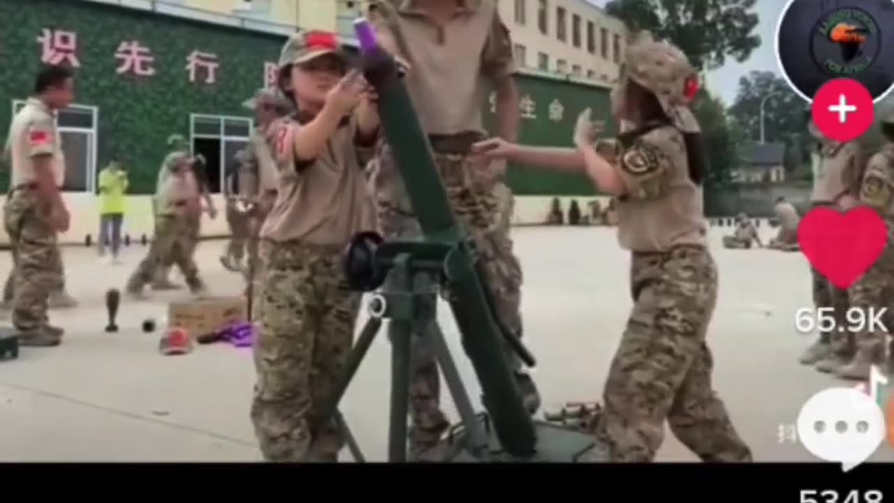 China 🇨🇳 Training Kids to be Soldiers- America 🇺🇸 Training Kids To Be Confused