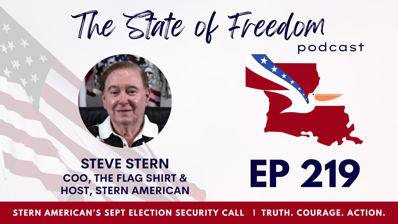 #219 Steve Stern's Sept 4th Election Security Call