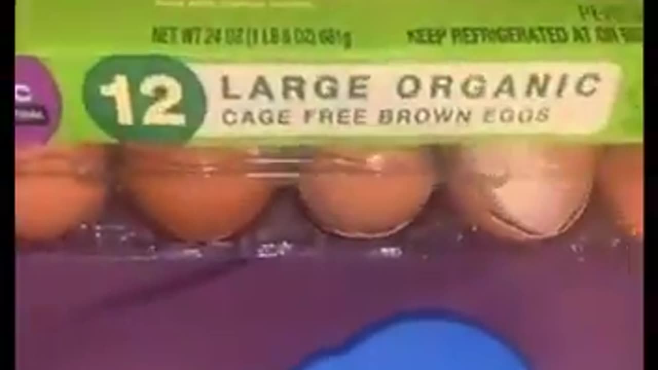 HAVE Y O U NOTICED A N Y T H I N G S T R A N G E WITH WALMART EGGS?