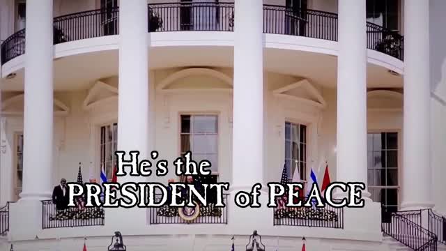 "PRESIDENT OF PEACE"