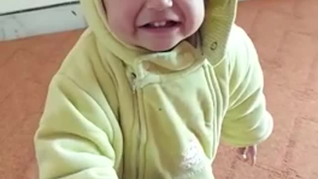 Funny cute kid