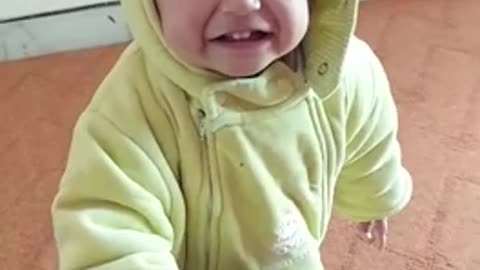 Funny cute kid