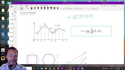 Calculus 2 - Section 8-1 - Intro to Arclength