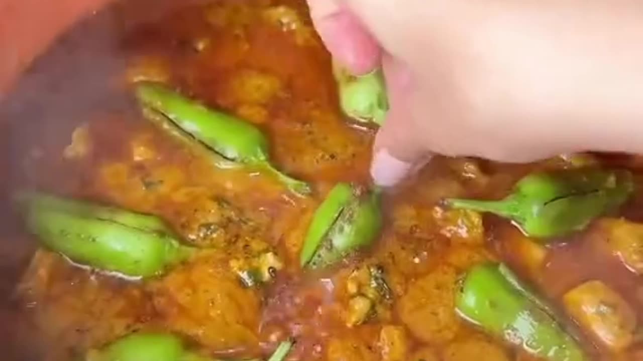 Chicken Achari handi