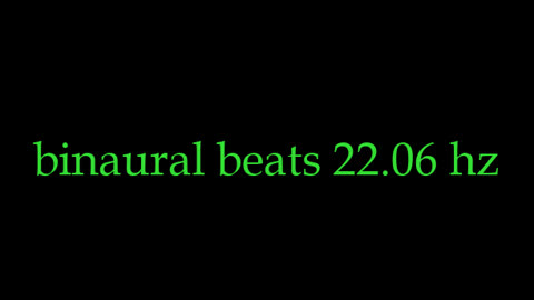 binaural_beats_22.06hz_Viral RelaxYourMind AudioSpherePeacefulWaves