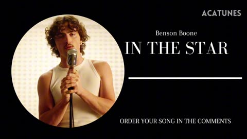 MUSIC VOCAL Benson Boone - IN THE STARS (Vocals Only)