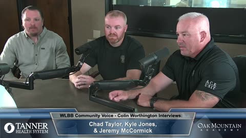 Community Voice 8/16/24 Guest: Chad Taylor, Kyle Jones, & Jeremy McCormick