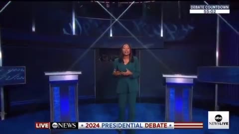 Trump won the coin toss and will get the last word!