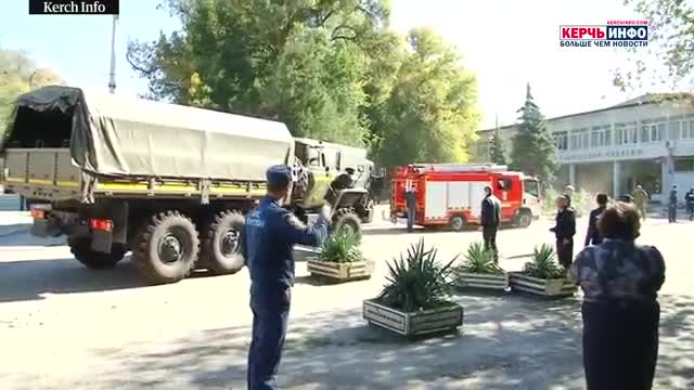 Multiple casualties after explosion at college in Crimea