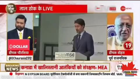 Indian diplomat accused Trudeau of using cocaine during his recent trip to India.