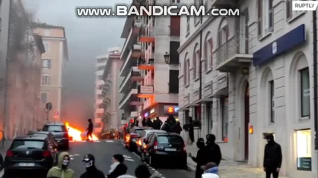 Riots in Corsica