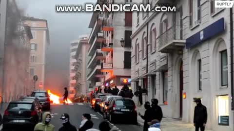 Riots in Corsica