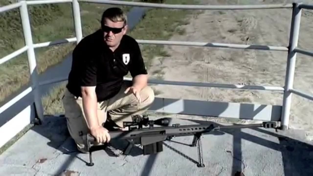 Larry Vickers & the M82A1 50 Cal Rifle