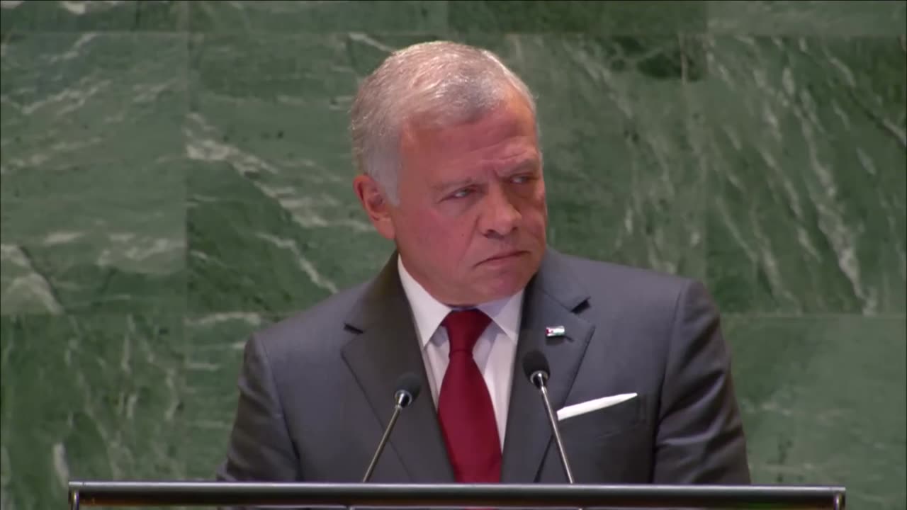 UN: Jordanian King, Abdullah II ibn Al Hussein Addresses United Nations General Debate, 79th Session - September 25, 2024