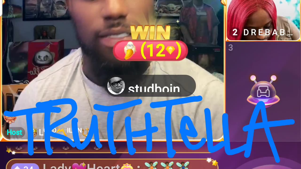 DAREALSUPABIHH READS DREBABY FOR FILTH ON MILAN CHRISTOPHER"S LETS TALK ABOUT IT SHOW