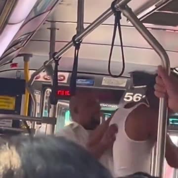 New Jersey Bus driver nearly beats unruly & aggressive passenger to death.