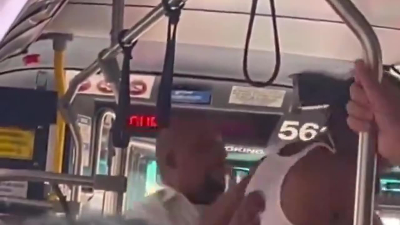 New Jersey Bus driver nearly beats unruly & aggressive passenger to death.