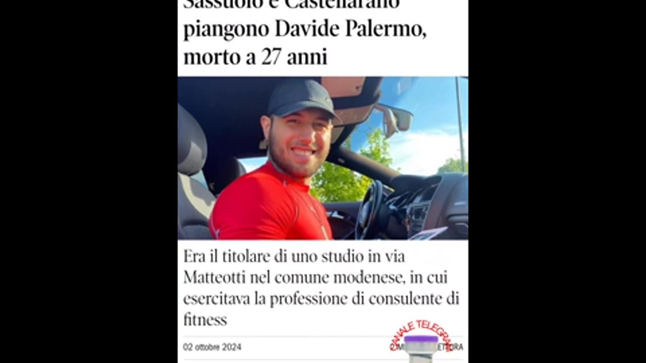 Malori improvvisi dal 29 settembre al 3 ottobre 2024.