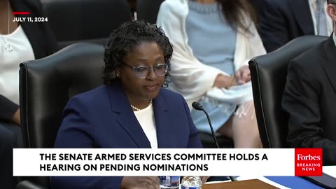 The Senate Armed Services Committee Holds A Hearing On Pending Defense Nominations