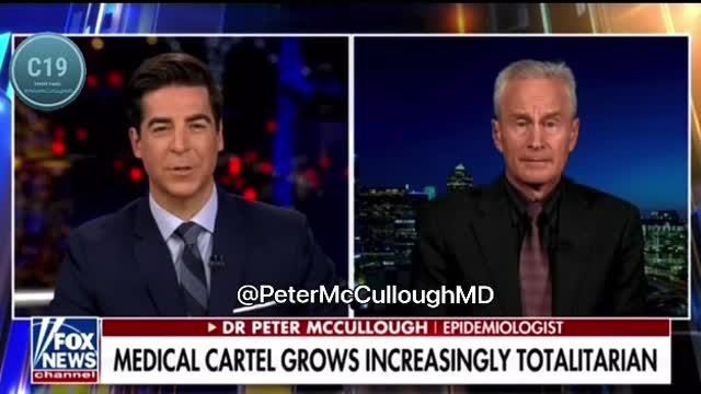 Jesse Watters interviews Dr Peter McCullough