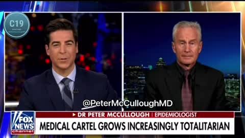 Jesse Watters interviews Dr Peter McCullough