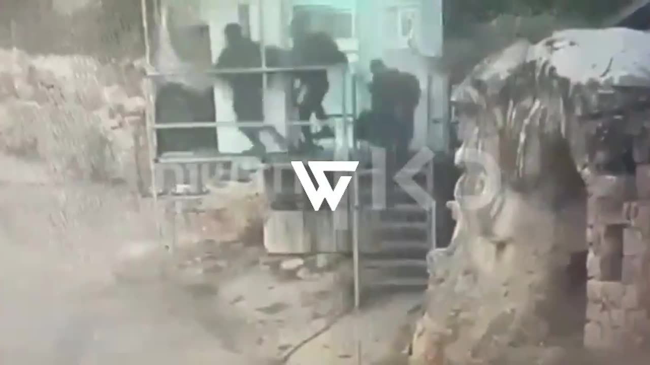 The moment Israeli forces were confronted with a hand grenade