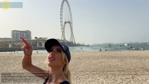 [YouTube Censored] this video! Autumn Blair Luxury Crop Top & Jean Shorts at the BEACH Very Hot!