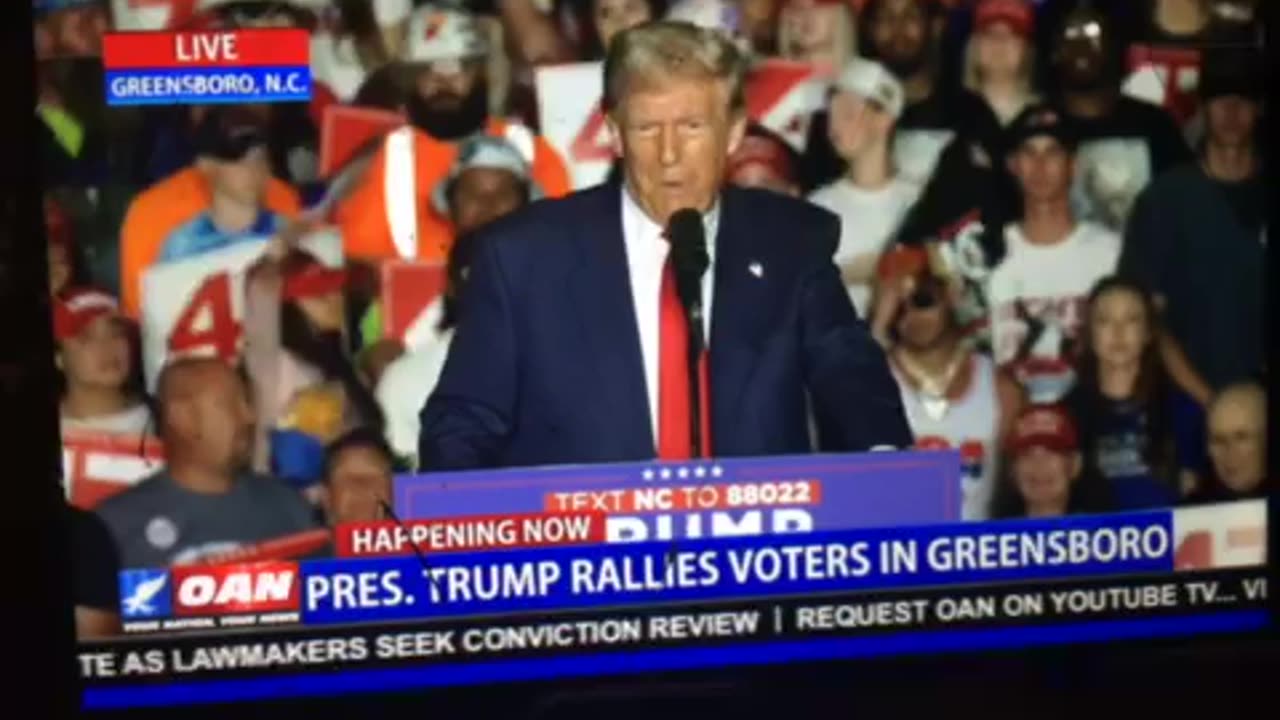 🦅 OANN President Trump notes Obama looks older & exhausted Tuesday 07:26 pm