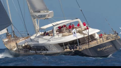 SuperYacht Mysterious & Suspicious Capsize Sinking Off Coast of Sicily