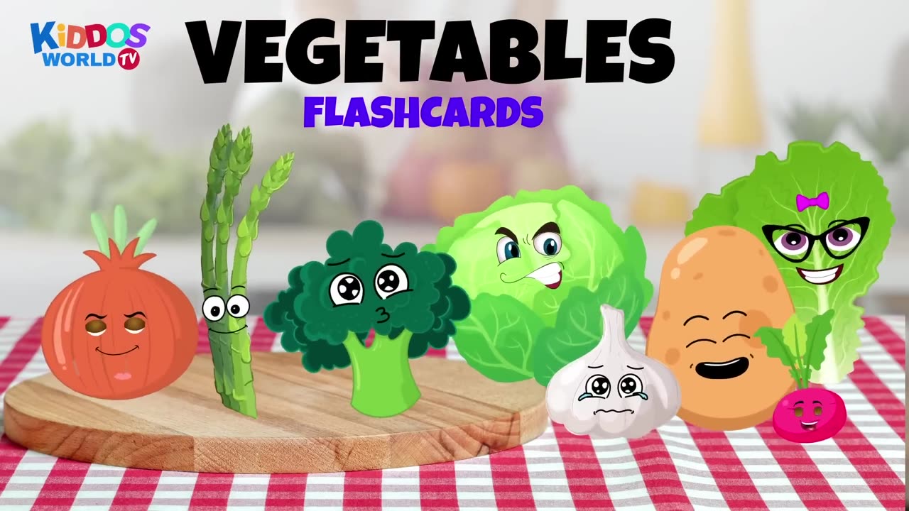 Fruits and Vegetables Names - Learn Fruits And Vegetables English Vocabulary