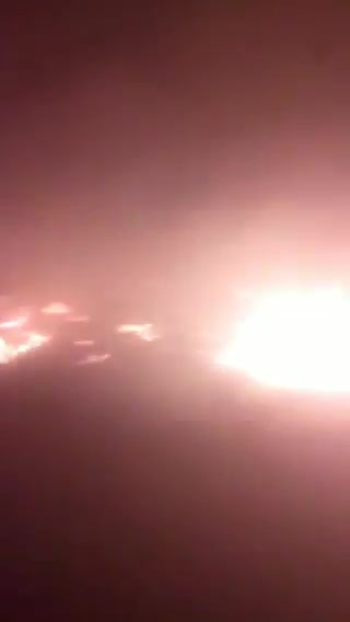 Fuerte incendio en el Páramo de Berlín