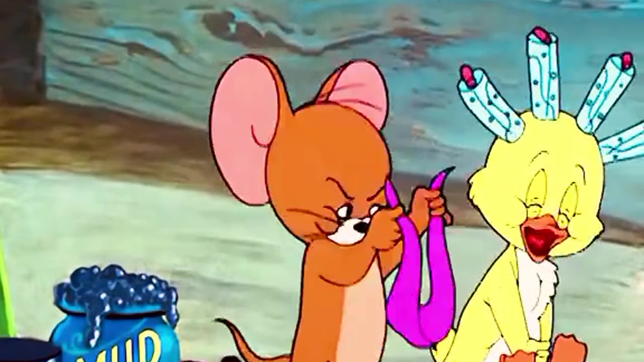 A little chick tries to end his life and asks Tom for help