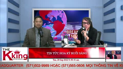 TIN TỨC HOA KỲ BUỔI SÁNG - 09/20/2022 - The KING Channel