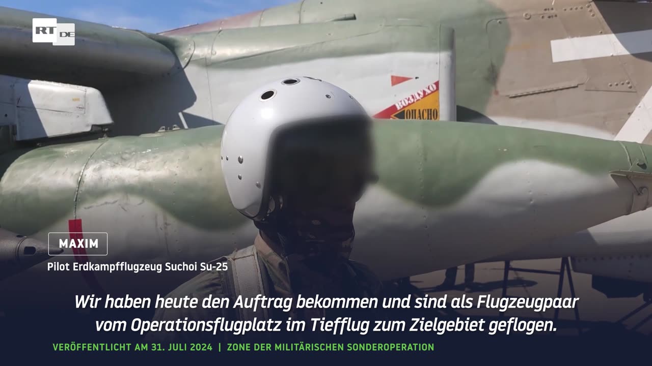 Fliegende Raketenartillerie: Suchoi-Erdkampfflugzeuge treffen Verteidigungsstützpunkt