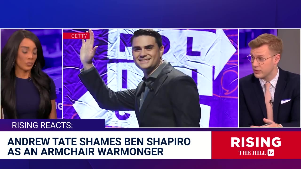 Andrew Tate, Ben Shapiro FEUD Over War in Israel-Palestine