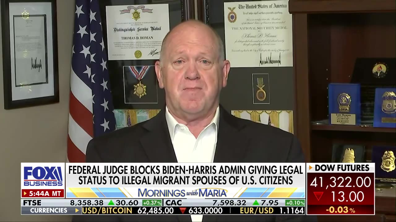 Tom Homan calls out Harris campaign for ‘stone cold lie’ about Trump