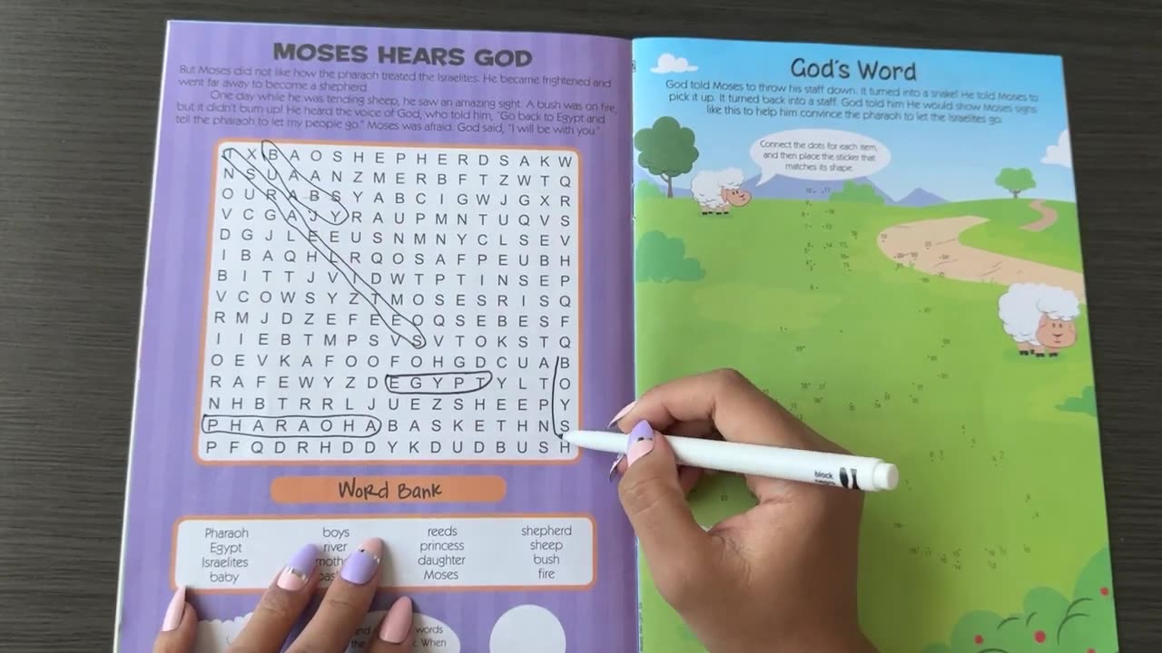 Noah's Ark and Moses' Journey: Sticker Fun for Kids