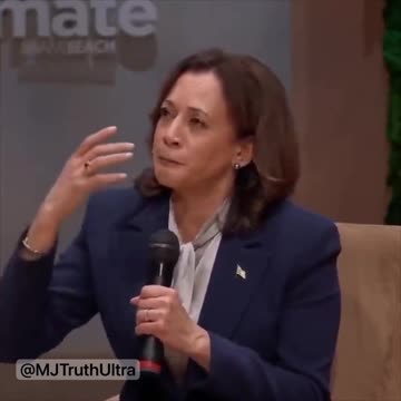 Kamala Harris on "Climate mental health" preventing people from having families.