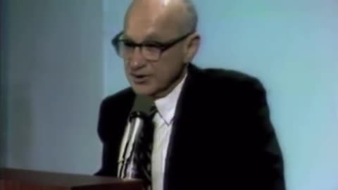 Milton Friedman explains what causes inflation