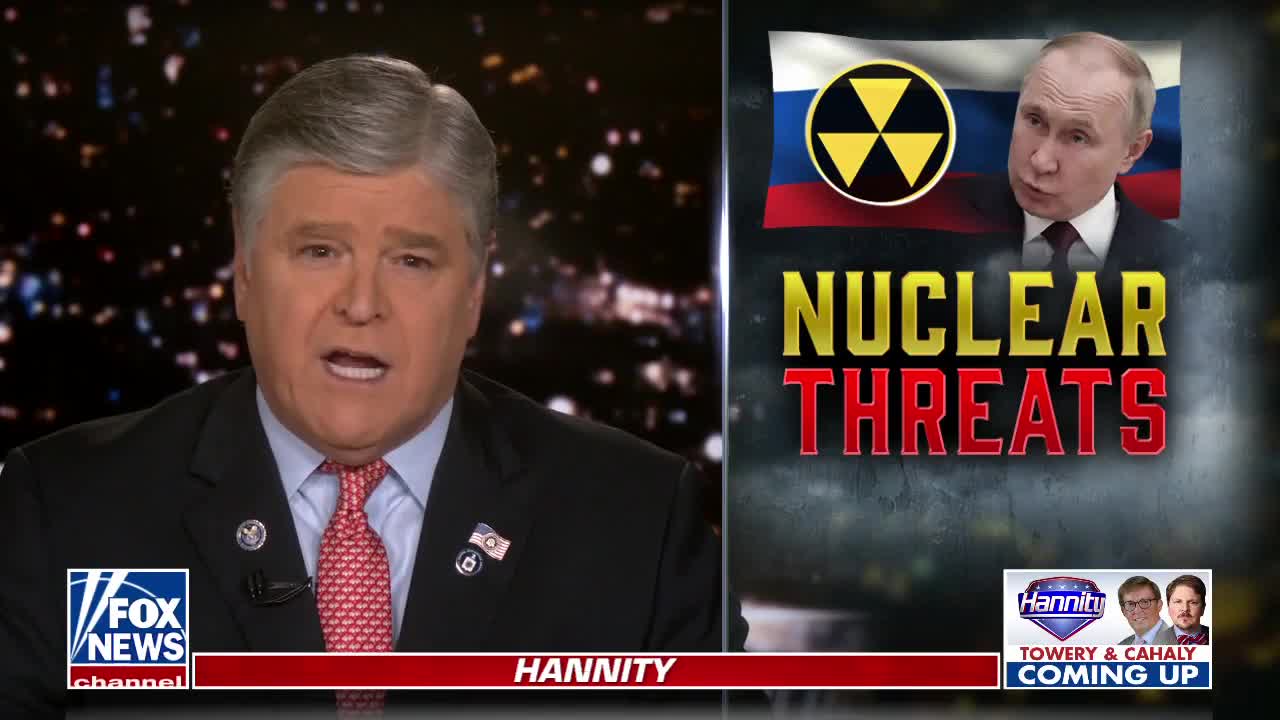 Hannity: Biden and NATO must stop cowering to Putin