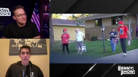 Hysterical PRANK: Swapping Libs Kamala Yard Signs With Trump Signs! - Libs SCREAM in Panic Attack