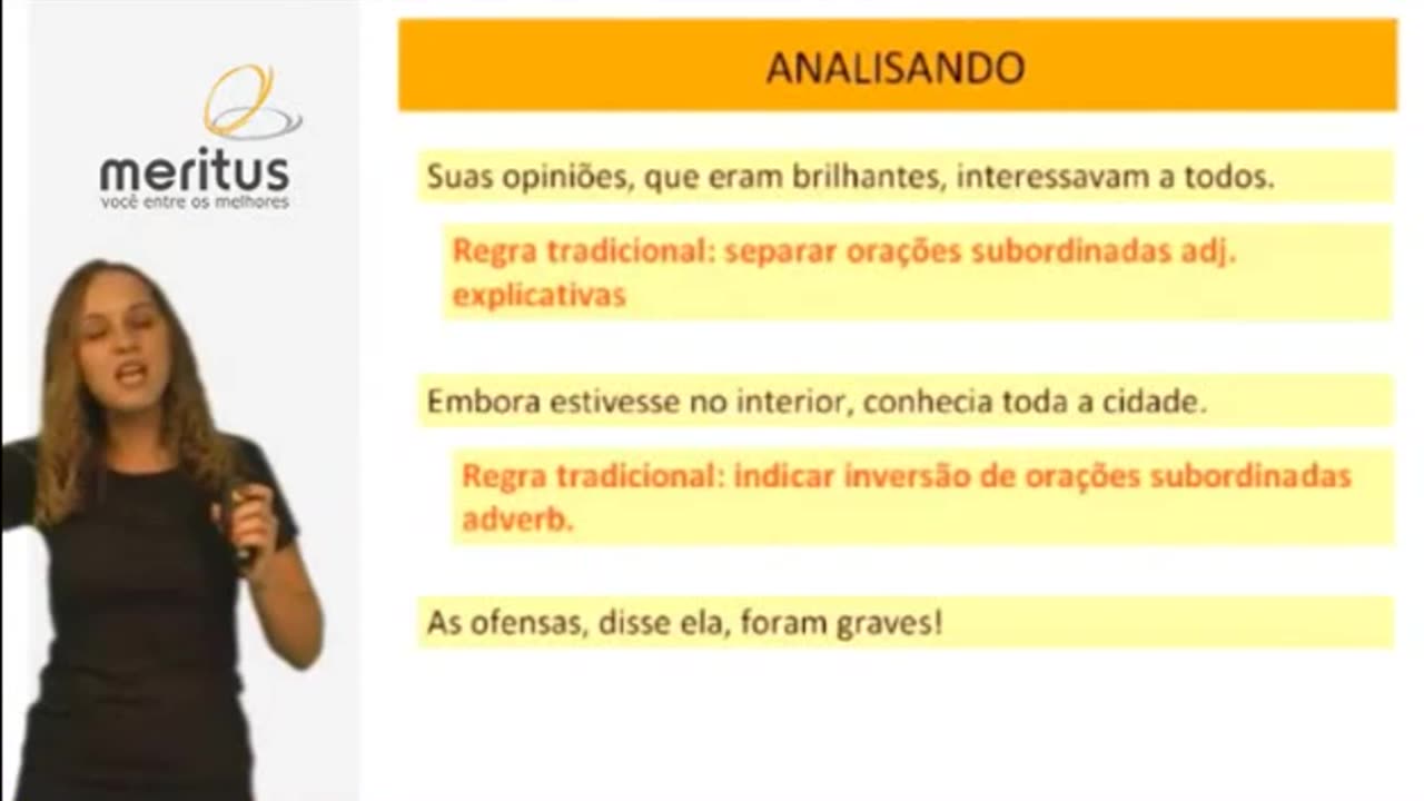 Video Aula 7 - Português - Pontuação