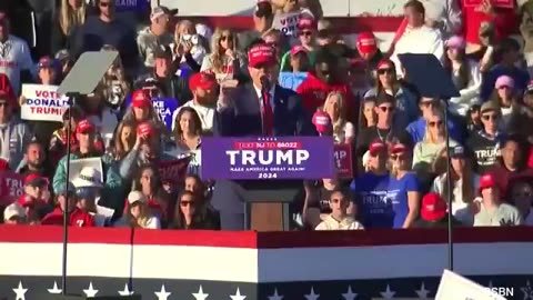 WATCH: Trump Slams "Total Moron" Brandon At NJ Rally As “Worst President Ever”