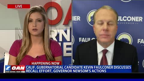 Calif. Gubernatorial Candidate Kevin Faulconer Discusses Recall Effort, Gov. Newsom’s Actions