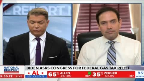 Senator Rubio Joins Newsmax to Discuss the Senate Gun Legislation, Gas Prices, and More