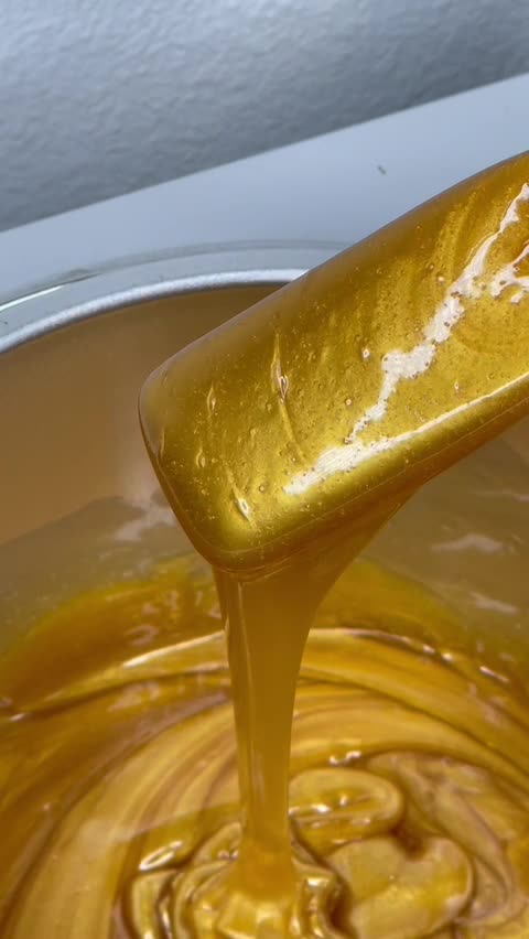 Upper Lip and Chin Waxing with Sexy Smooth Golden Allure Hard Wax by Madelynn Fryberger