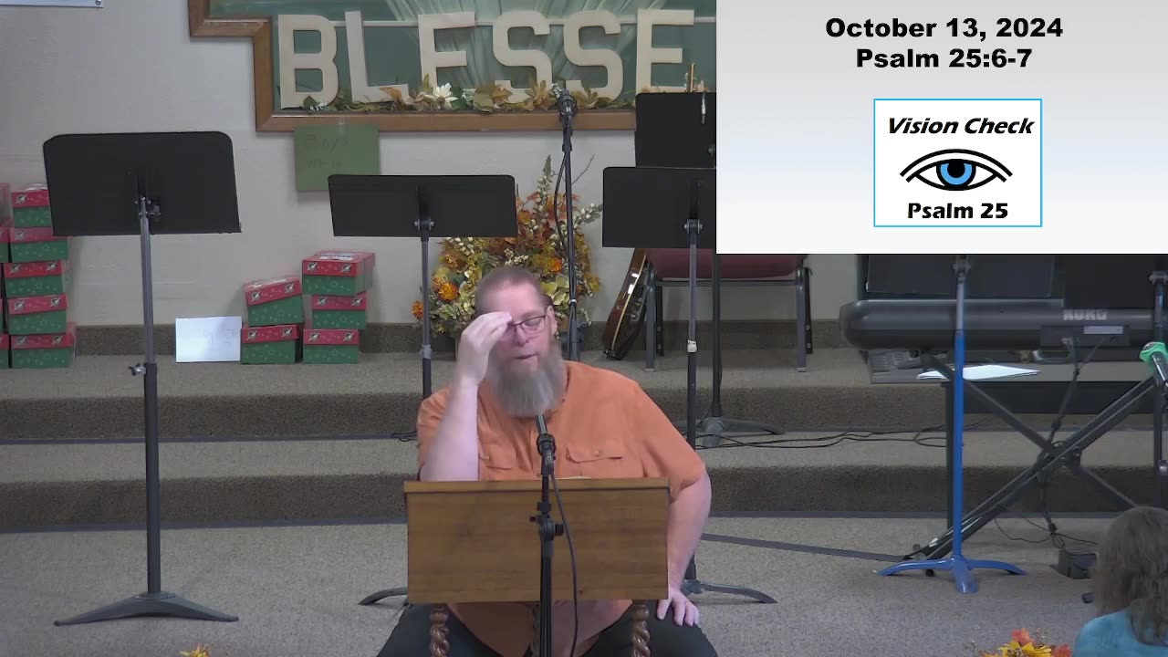 Sunday Morning Service at Moose Creek Baptist Church 10-13-2024